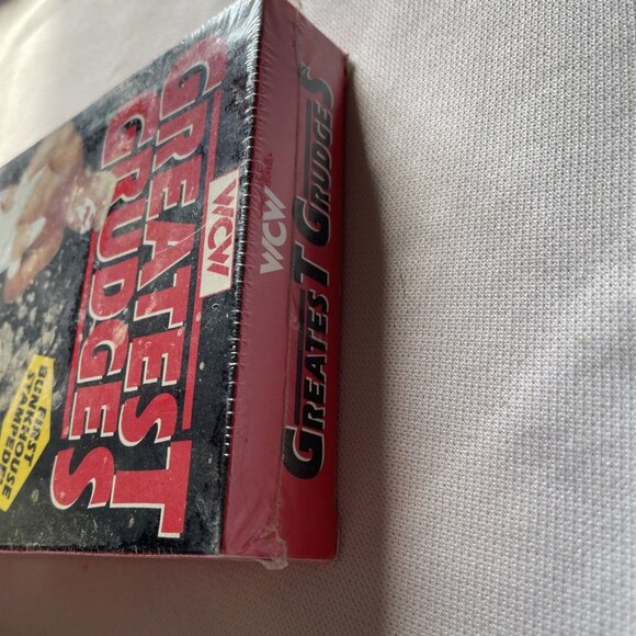 WCW "Greatest Grudges" VHS Wrestling Tape Sealed Rare Classic Matches Retro Coll - Picture 4 of 12